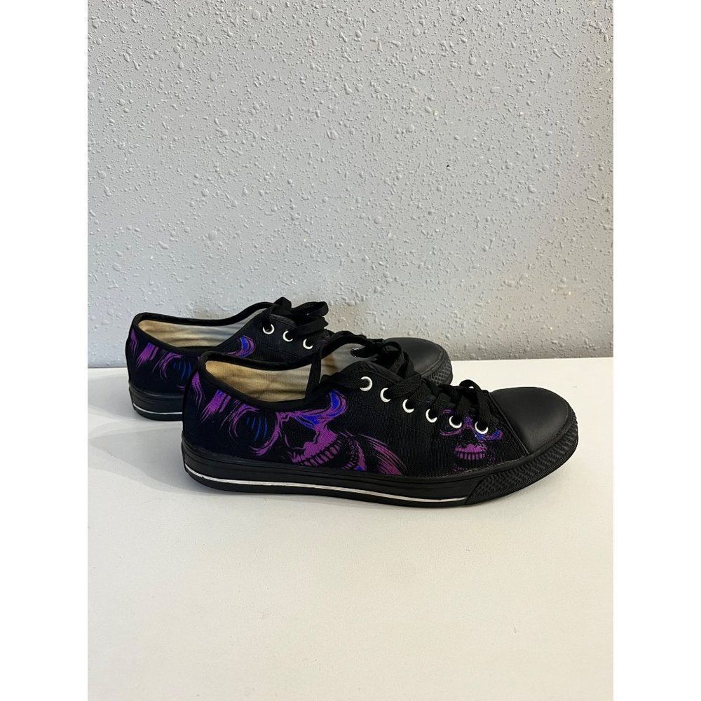 Skull skate shoes Men size 7.5 Woman’s size 10 EE